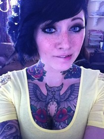 Pretty girl with short